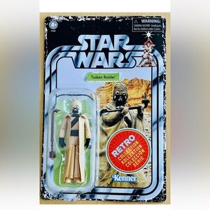 Star Wars Tusken Raider Retro Collection By Hasbro ~ New In Original Package